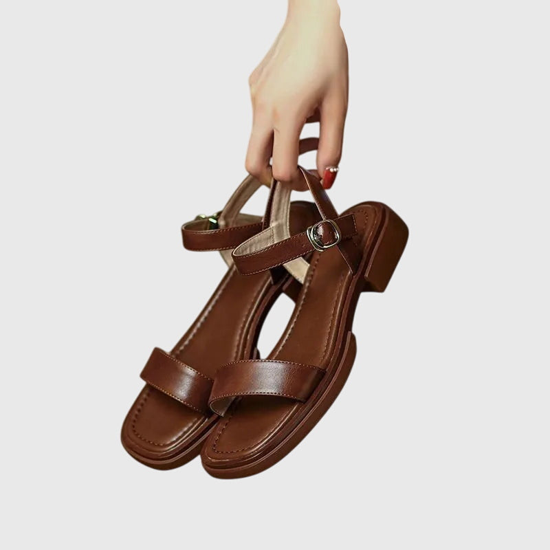 Kaia | Sandales en cuir orthopédique | Maya Deauville