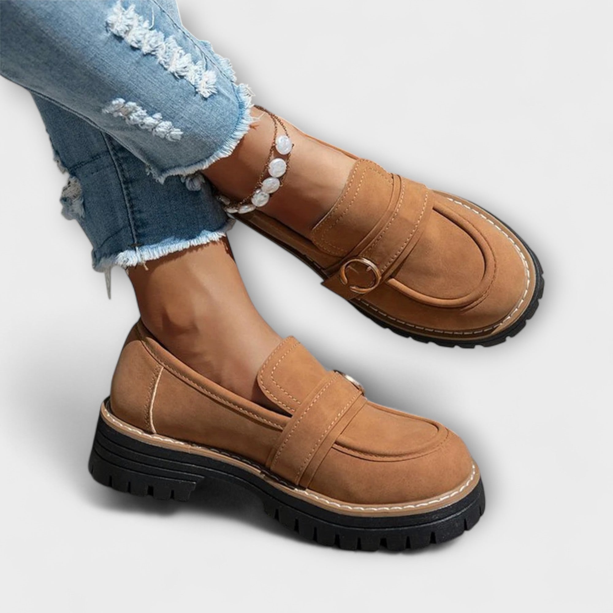 Lora™ | Mocassins décontractés à bout rond | Maya Deauville