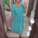Lillia™ | Robe imprimée bohème | Maya Deauville