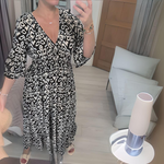 Lillia™ | Robe imprimée bohème | Maya Deauville
