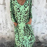 Jessa | Robe Maxi Léopard | Maya Deauville