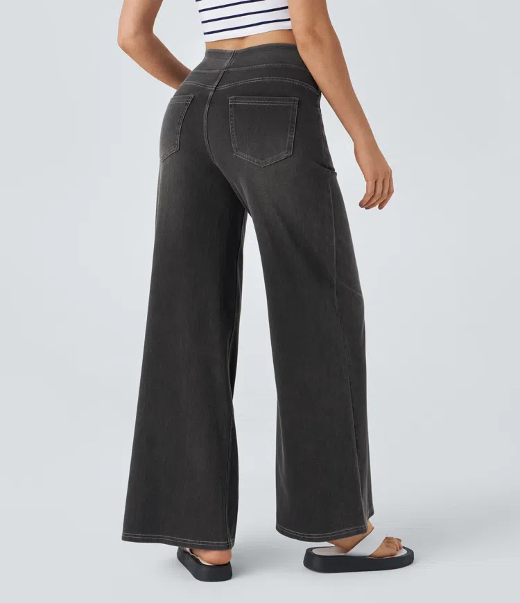 Héloïse™ — Pantalon large fluide confortable élégant | Maya Deauville