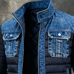 KÉVIN™ | Veste doublée denim classique | Maya Deauville