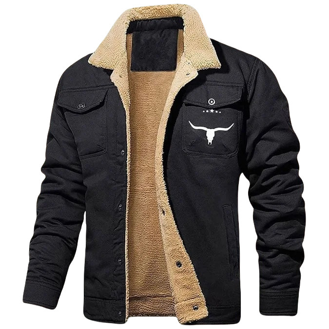 Diop™ | Veste d’hiver avec intérieur en sherpa thermique | Maya Deauville