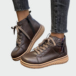 Bottines orthopédiques en cuir à la cheville | Maya Deauville
