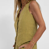 Aira | Ensemble Gilet Boutonné & Pantalon Large | Maya Deauville