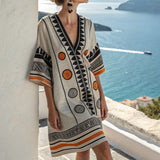 Tunique "Hathor" – Totems du Nil | Maya Deauville