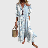 Zariah | Robe Maxi Bohémienne Élégante | Maya Deauville