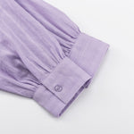 Viola | Ensemble Chemise Boutonnée et Shorts Aérés | Maya Deauville