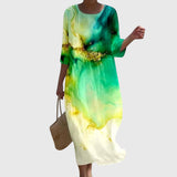 Hayley™ | Robe Maxi Florale Élégante | Maya Deauville