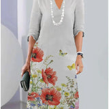 ELEANOR | Robe florale à niveaux | Maya Deauville