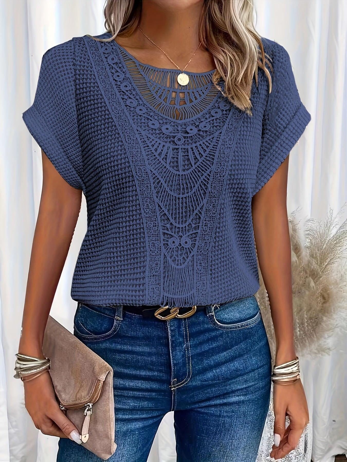 Hailey™ | Haut en maille aux détails raffinés | Maya Deauville