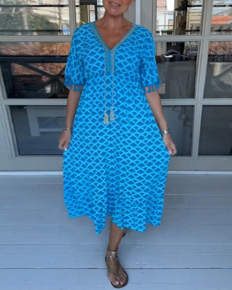 Felicity | Robe des Vagues Côtières | Maya Deauville