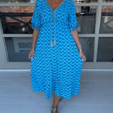 Felicity | Robe des Vagues Côtières | Maya Deauville
