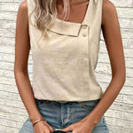 Nynke™ | Top à Col Asymétrique | Maya Deauville