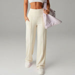 Florence™ — Pantalon large taille haute confortable | Maya Deauville