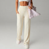 Florence™ — Pantalon large taille haute confortable | Maya Deauville