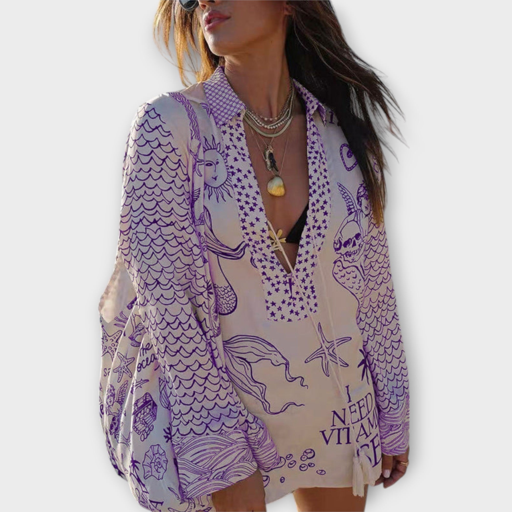 Siandra | Robe Détendue de Plage | Maya Deauville