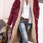 Delphine™ | Manteau Long Confortable 2-en-1 | Maya Deauville