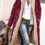 Delphine™ | Manteau Long Confortable 2-en-1 | Maya Deauville