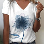 Vera™ | T-chemisier Printanier Fleuri | Maya Deauville