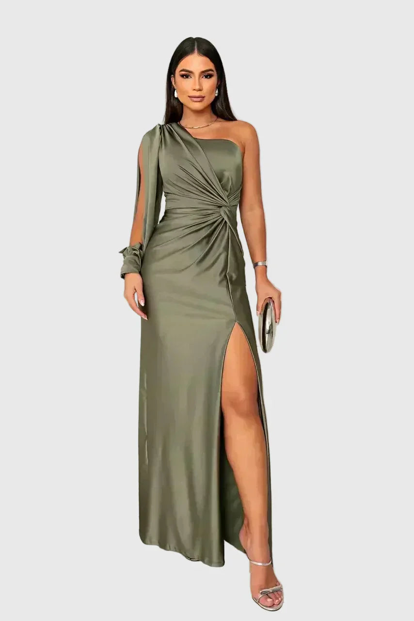 Melyssa | Robe de Soirée Maxi Élégante et Flottante | Maya Deauville