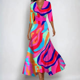 Emily | Robe Florale Élégante | Maya Deauville