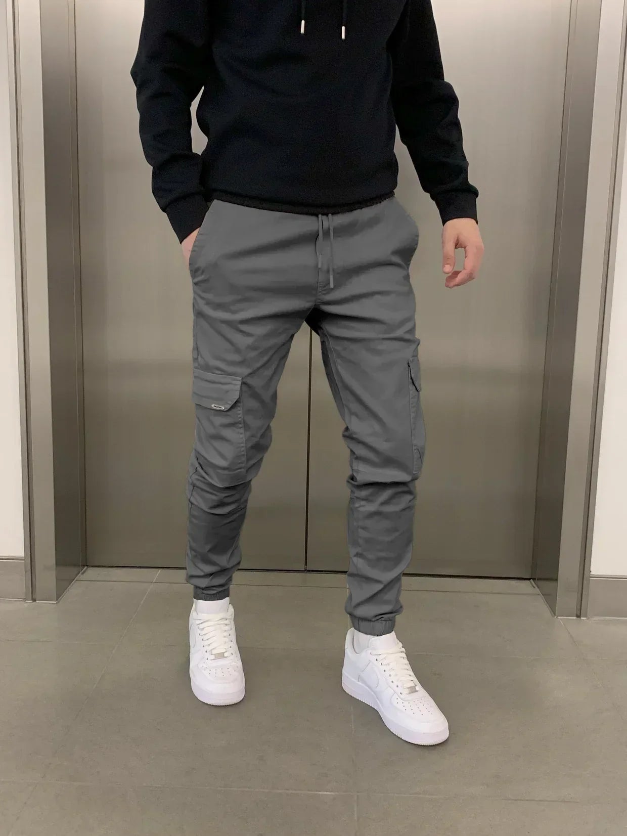 Pantalon cargo coupe jogger | Maya Deauville