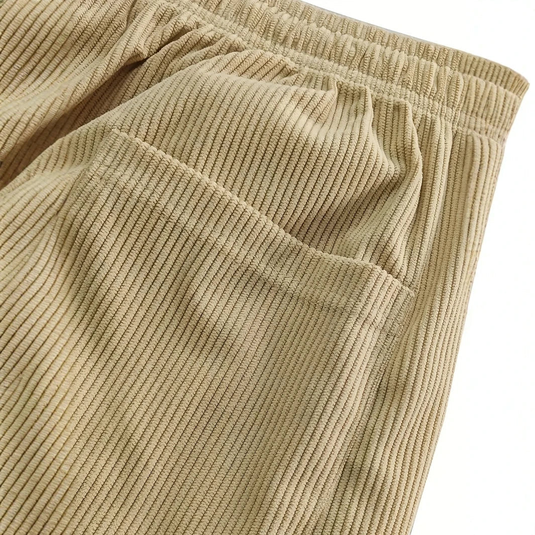 Andres | Pantalons de sport en velours côtelé | Maya Deauville