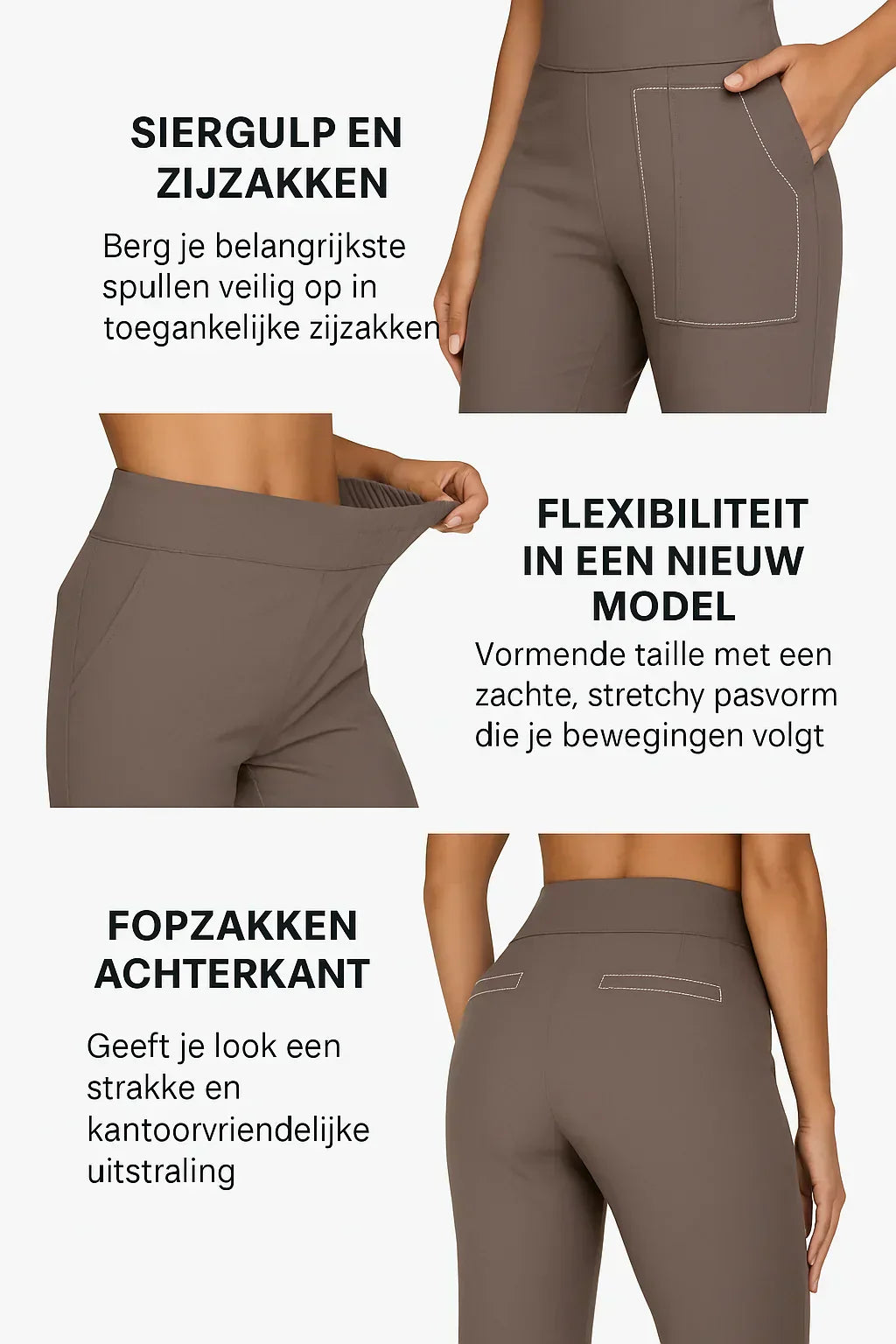 Geneviève™ | Pantalon confortable élégant sans contrainte | Maya Deauville