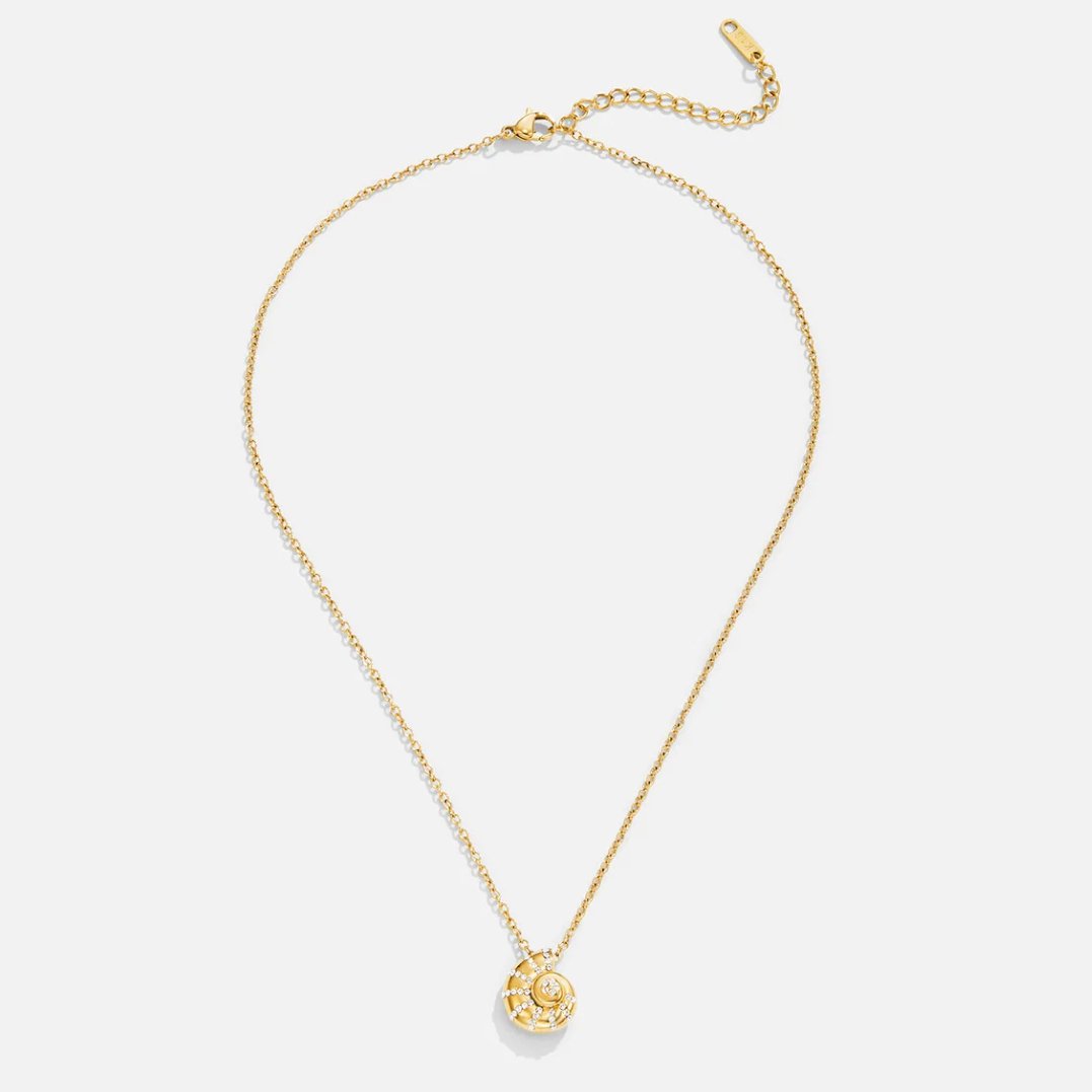Collier Pendentif Coquillage en Cristal | Maya Deauville