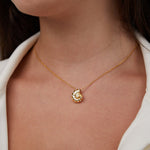 Collier Pendentif Coquillage en Cristal | Maya Deauville