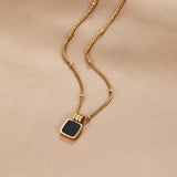 Collier élégant à Double Rang | Maya Deauville