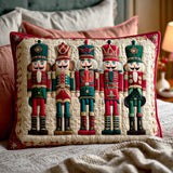 Housse de coussin matelassée – Défilé du casse-noisette