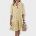 Nadie | Robe Rayée Aérée | Maya Deauville