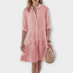 Nadie | Robe Rayée Aérée | Maya Deauville