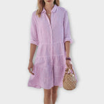 Nadie | Robe Rayée Aérée | Maya Deauville
