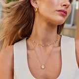 Collier à chaîne avec perles | Maya Deauville