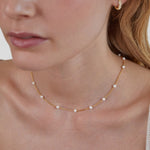 Collier à chaîne avec perles | Maya Deauville