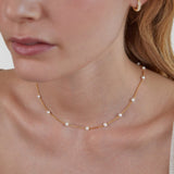 Collier à chaîne avec perles | Maya Deauville