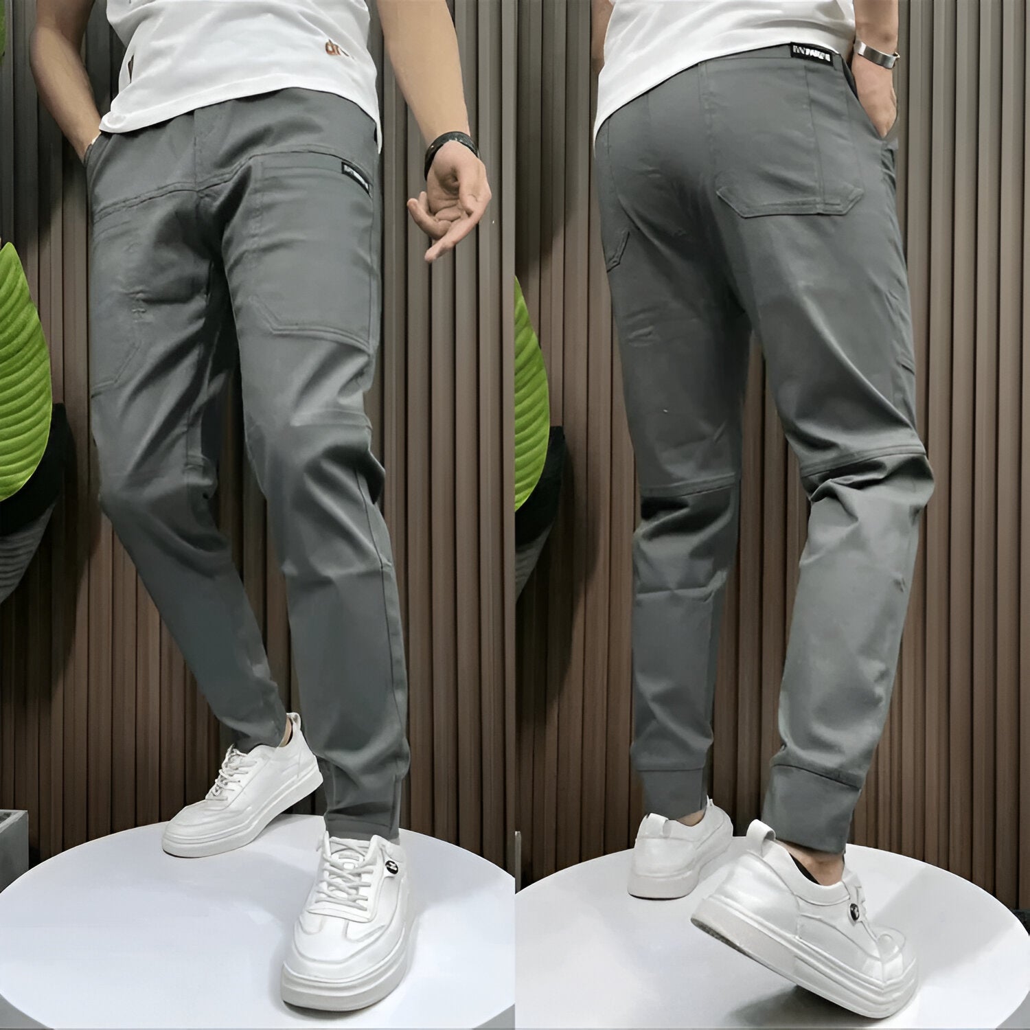 Loris™ | Pantalon cargo extensible haut de gamme | Maya Deauville