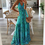 Gweneth™ | Robe bohème sans manches | Maya Deauville