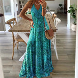 Gweneth™ | Robe bohème sans manches | Maya Deauville