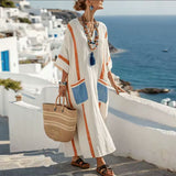 Robe Maxie "Solène" Idéale pour les Escapades Marines | Maya Deauville