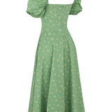 Aviana | Robe à Manches Bouffantes Bloom | Maya Deauville