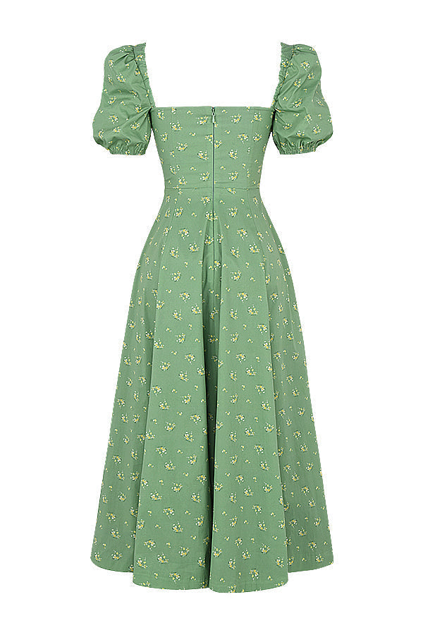Aviana | Robe à Manches Bouffantes Bloom | Maya Deauville