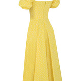 Aviana | Robe à Manches Bouffantes Bloom | Maya Deauville