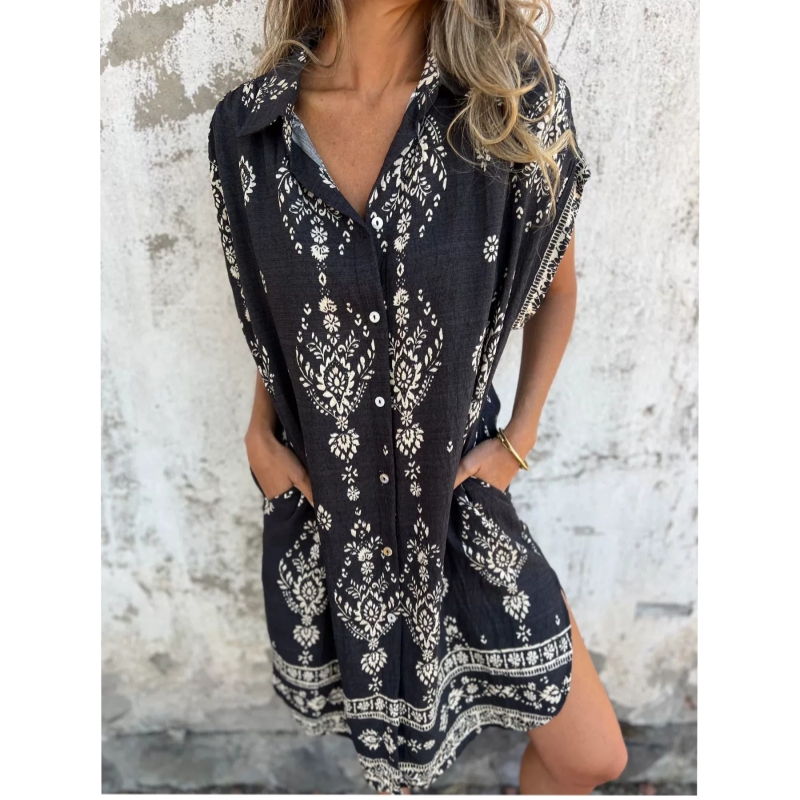 Mica™ | Robe bohème vintage | Maya Deauville