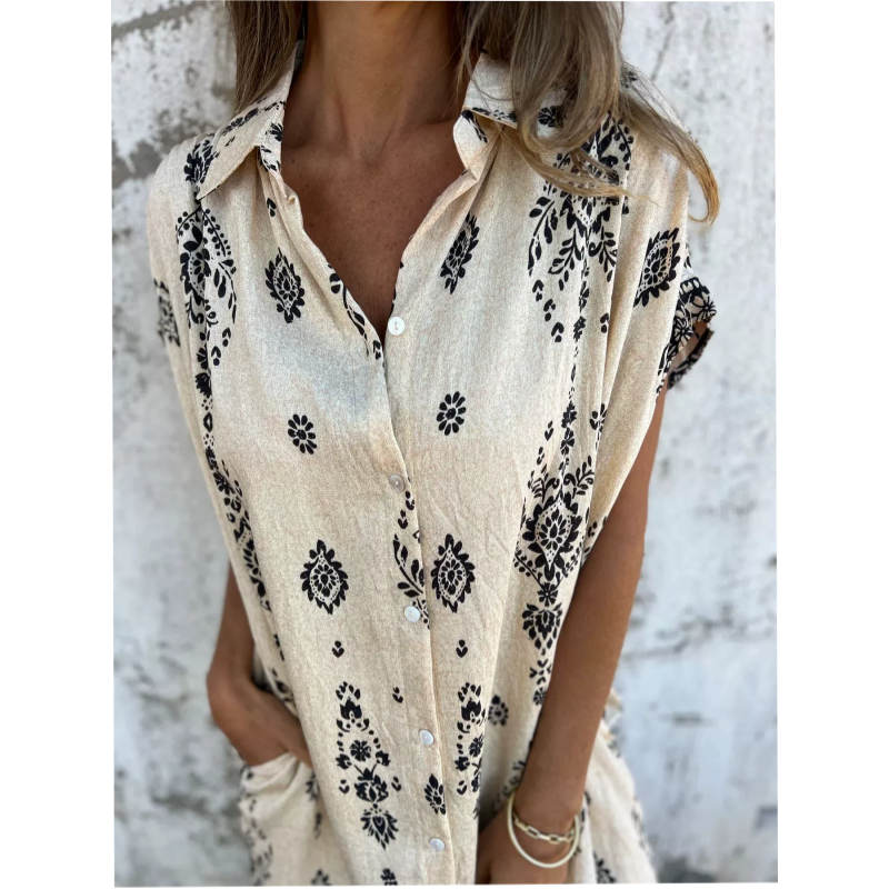 Mica™ | Robe bohème vintage | Maya Deauville