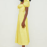 Aviana | Robe à Manches Bouffantes Bloom | Maya Deauville